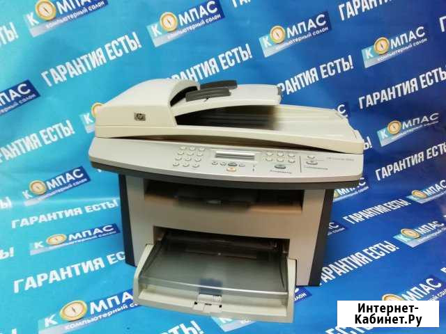 Мфу HP LaserJet 3052 A4, 18стр LCD,USB2.0 бу тс Нижний Тагил - изображение 1