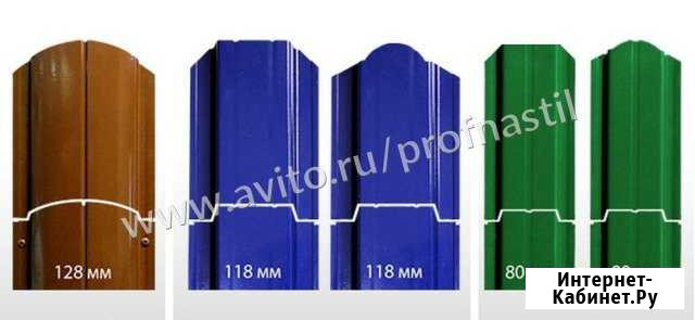 Евроштакетник 1-сторонним покр RAL 5005 Наро-Фоминск - изображение 1