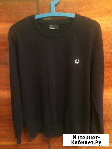 Свитшот Fred Perry Crew Neck Washed Navy Мценск - изображение 1