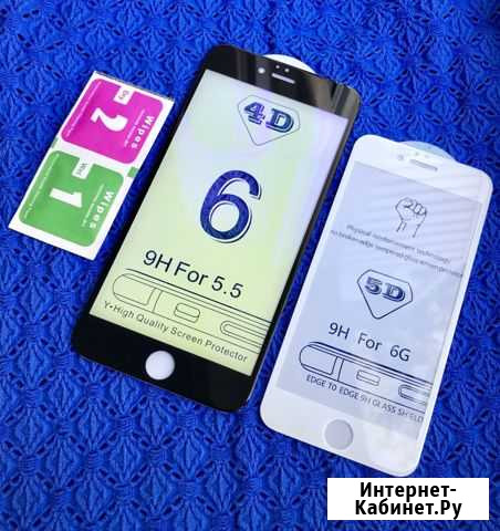 3D стекла на iPhone 6/7/8/plus Магнитогорск - изображение 1