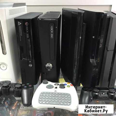 Xbox360 PS3 + 1000 великолепных игр на выбор Санкт-Петербург - изображение 1