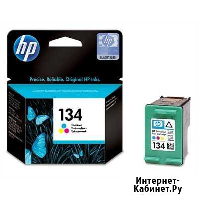 Оригинальный Картридж HP 134 (цветной) Калуга - изображение 1