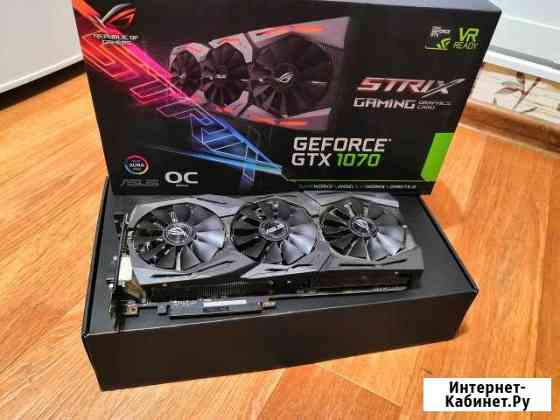 Видеокарта asus GTX 1070 strix-GTX1070-O8G-gaming Саратов