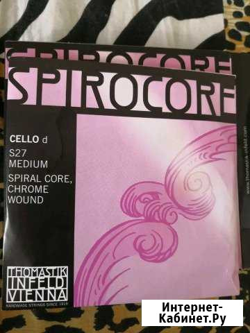 Струна D из комплекта Thomastik Spirocore для виол Саратов - изображение 1