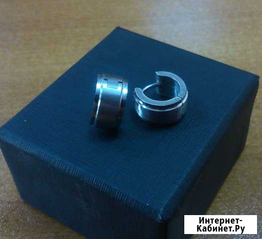 Продаются мужские серьги Благовещенск - изображение 1