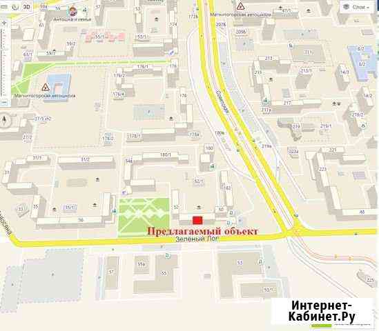 Помещение свободного назначения, 55.5 кв.м. Магнитогорск