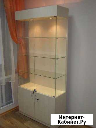 Бескаркасные стеклянные витрины и прилавки Красноярск - изображение 1