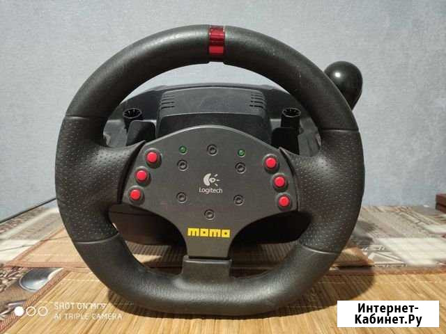 Компьютерный руль Logitech momo Racing Калуга - изображение 1