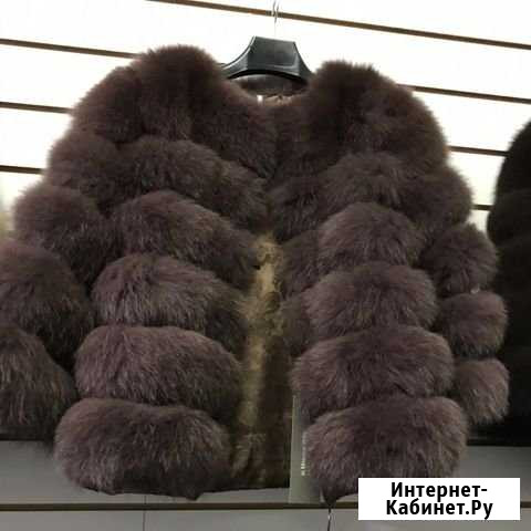 Шуба из меха песца Новый Уренгой - изображение 1