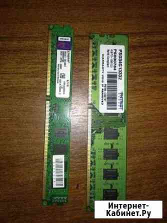 Подам 2 планки ddr 3 по 4gb Пенза