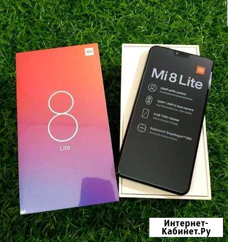 Xiaomi Mi 8 Lite 4/64 новый Global Version Тольятти - изображение 1
