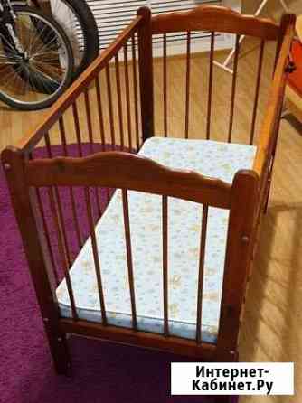 Детская кроватка Baby с матрацем Великий Устюг