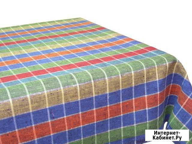 Скатерть столовая клечатая Москва - изображение 1