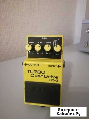 Педаль Boss OD-2 + адаптер Барнаул - изображение 1