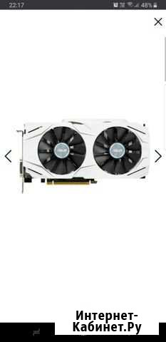 Видеокарта GTX 1060 3 GB asus Липецк - изображение 1