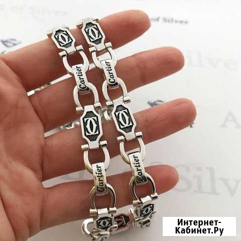 Серебряная цепочка Cartier (Картье) Октябрьский - изображение 1