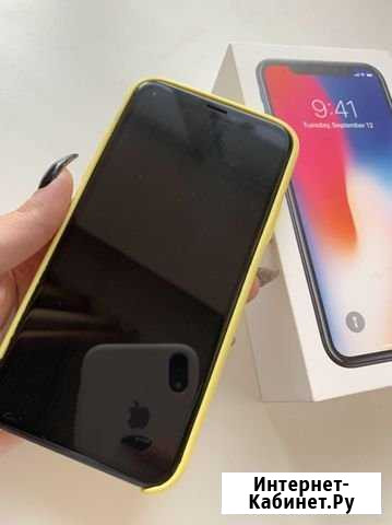 iPhone X 64Gb space grey Улан-Удэ - изображение 1