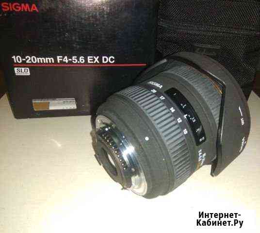 Объектив Sigma 10-20mm f4-5.6 Севастополь