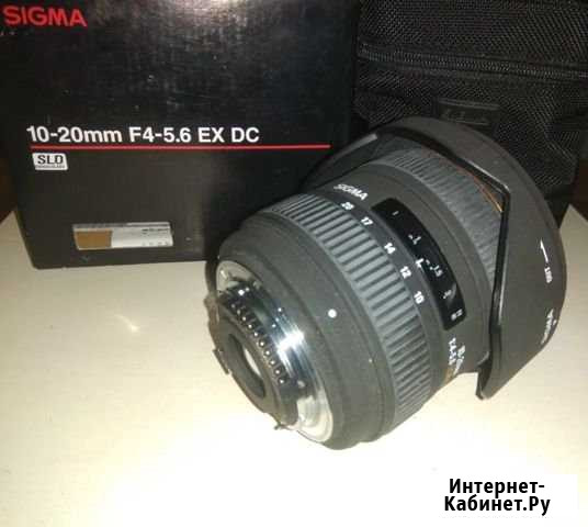 Объектив Sigma 10-20mm f4-5.6 Севастополь - изображение 1