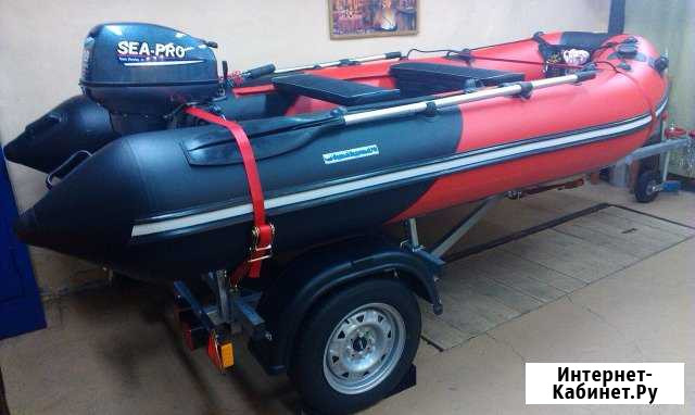 Лодка «Ривьера 340»+ мотор Sea-pro9.9(15л.с.) Ачинск - изображение 1