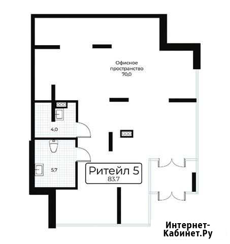Помещение свободного назначения в моё, 83.7 кв.м. Тюмень - изображение 1