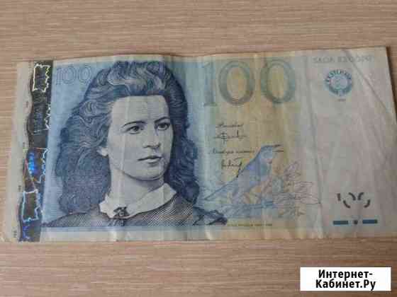 Эстония 100 крон 1999г Вологда