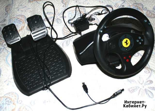 Руль Thrustmaster Ferrari GT 2-in-1 Feedback Псков - изображение 1