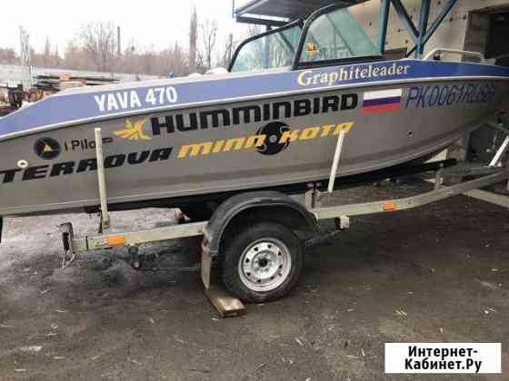 Катер Yava (Волжанку) Yava 470 с мотором Yamaha 60 Красный Сулин