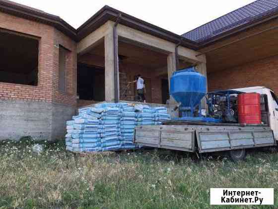 Пенобетон заливка утепление домов Владикавказ