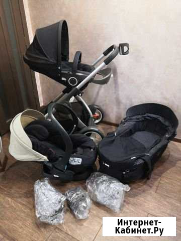 Коляска stokke crusi 3 в 1 Благовещенск - изображение 1