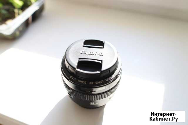 Объектив canon 50 mm 1.4 Чита - изображение 1