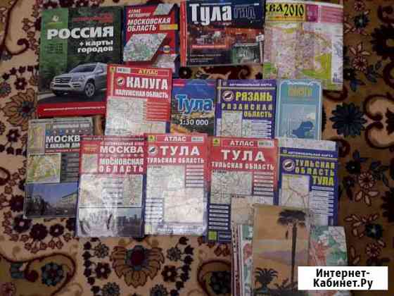 Атлас автодорог Тула