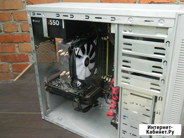 Системный блок 6 ядер 3800 Mгц Gigabyte rx 560 Усть-Лабинск - изображение 1