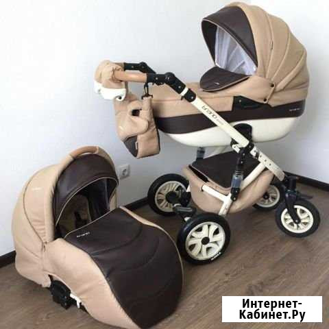 Коляска Riko bruno Ecco 2 в 1 Железногорск - изображение 1