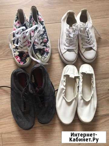 Кеды Reebok, Zara, converse Рязань - изображение 1