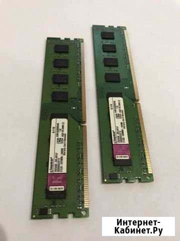 DDR3 Kingston kvr1333d3n9/4g 8Gb (2x4Gb) Орёл - изображение 1