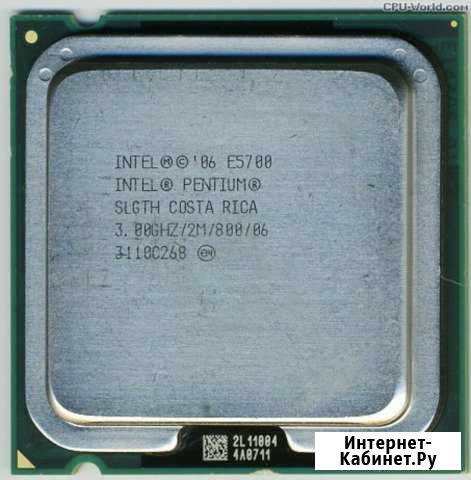 Intel Pentium Dual-Core E5700 Волгоград - изображение 1