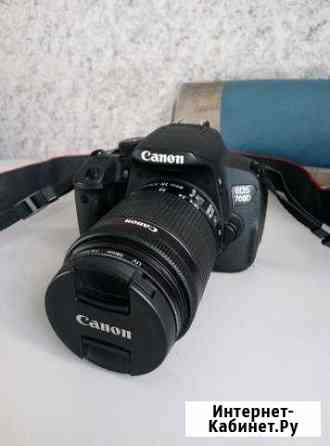Зеркальный фотоаппарат Canon 700D+объективы+рюкзак Прокопьевск