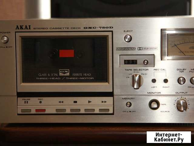 Кассетная дека Akai GXC-750D Akai gx-750 Невинномысск - изображение 1