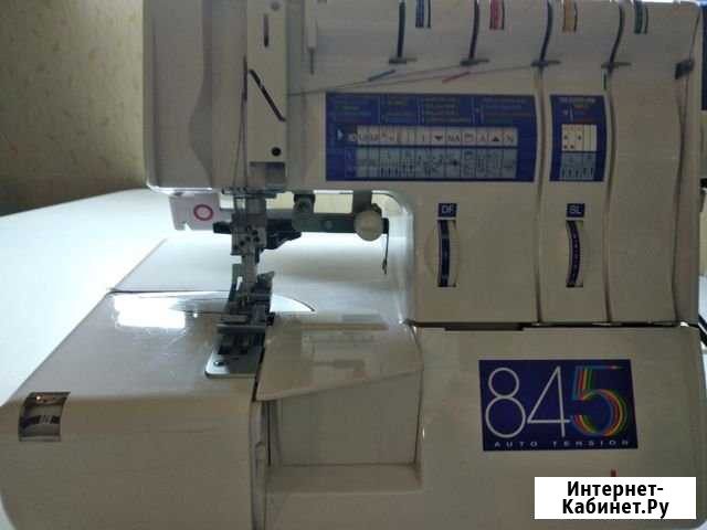 Коверлок elna845 Таганрог - изображение 1
