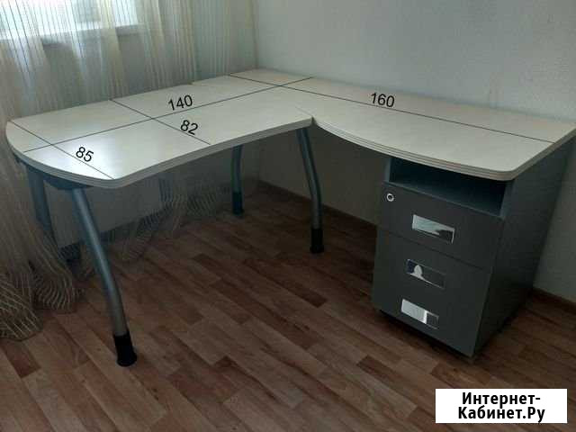 Угловой стол с тумбочкой Тюмень - изображение 1