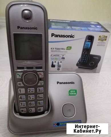 Телефон Panasonic KX-TG6611RU Одинцово - изображение 1