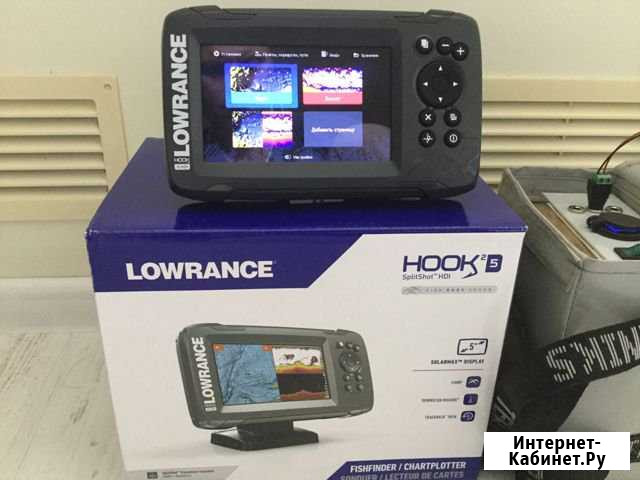 Продам картплоттер Lowrance hook 2-5 Splitshot Екатеринбург - изображение 1