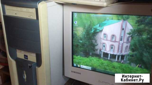 Офисный Atlon7750,DualCor,2,7GHz,озу-3.0гб, Монитр Обь - изображение 1
