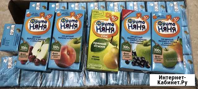 Соки детские Фруто няня,агуша Смоленск - изображение 1