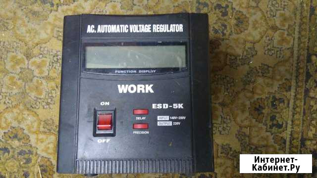 Work ESD-5K(ESD-5000VA) стабилизатор неисправен Электросталь - изображение 1