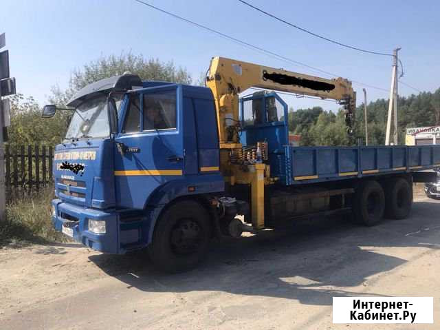 Камаз 65117 с кму Soosan736L2 Брянск - изображение 1