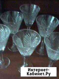 Фужеры хрустальные-6 шт Нижний Новгород