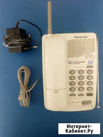 Телефон Panasonic. Цвет белый Ижевск - изображение 1
