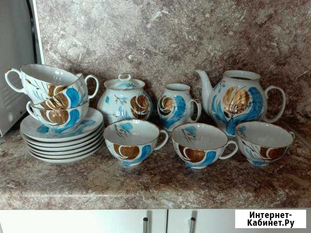 Чайный сервиз СССР, тарелки, наборы. Дулево и др Омск - изображение 1